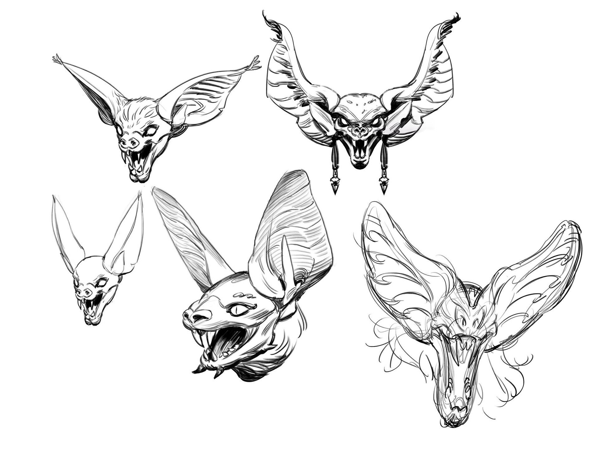 1920x1456 Artstation - Creature Drawing