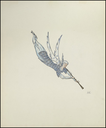 414x500 Renaissance - Creche Drawings