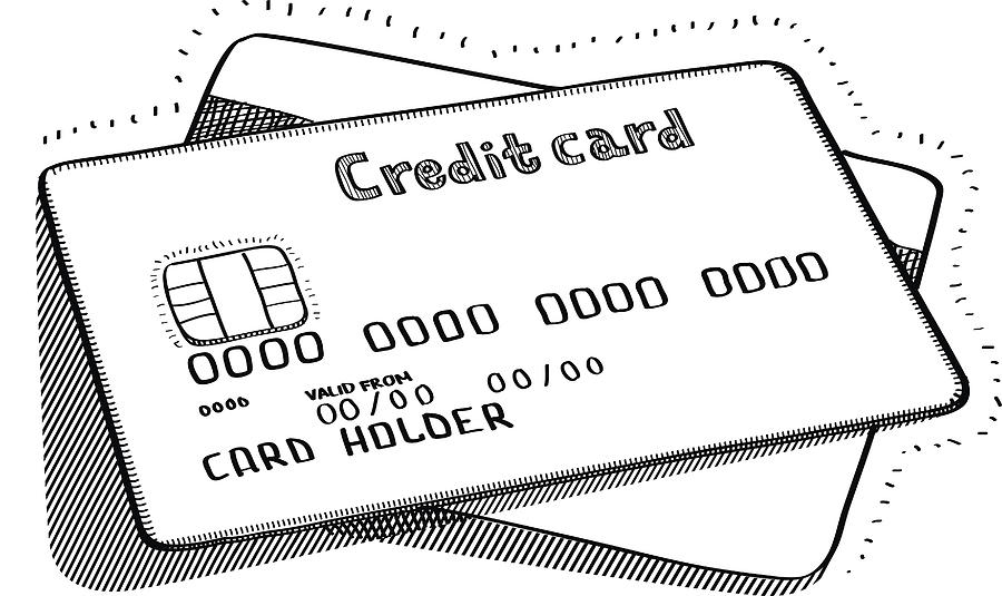 Credit Card Drawing at Explore collection of