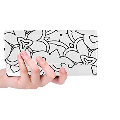 385x385 Unique Custom Drawing Hand Drawn Design Cute Floral Patterns Women - Credit Card Drawing