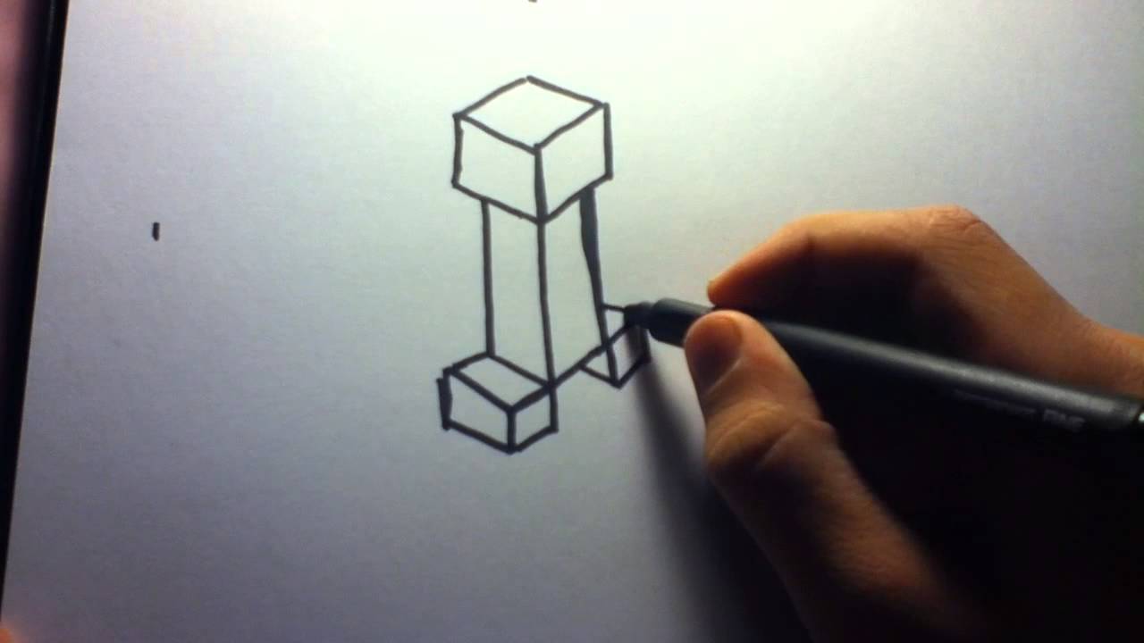 1280x720 how to draw minecraft creeper - Creeper Drawing