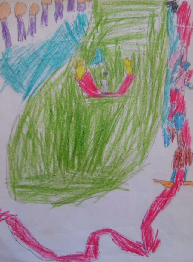 642x869 creepy castle drawing jessica davidson - Creepy Castle Drawing