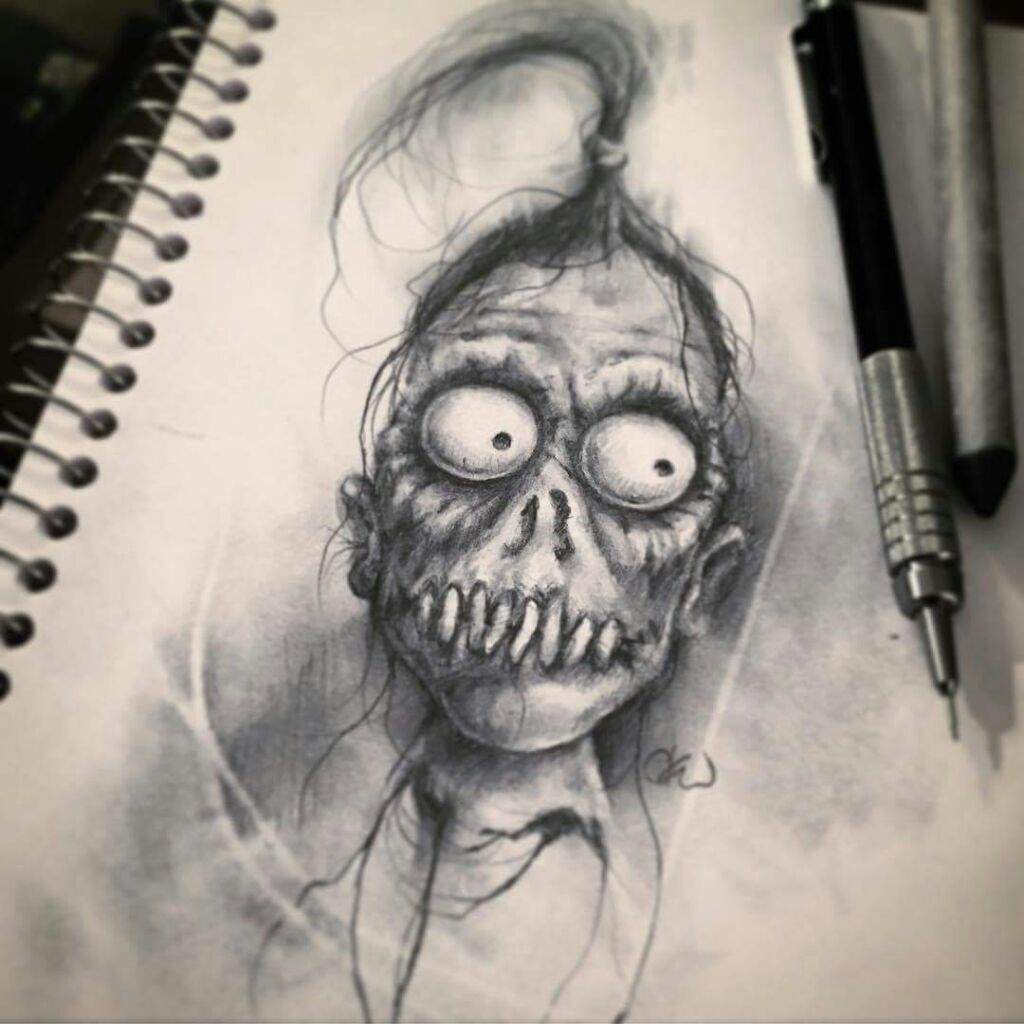 1024x1024 awesome creepy drawings horror amino - Creepy Drawings