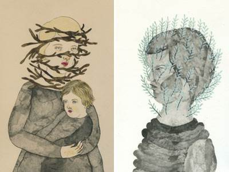 800x600 Allyson Mellberg Taylor's Creepy Drawings Frankie Magazine - Creepy Drawings