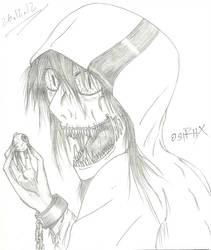 211x250 Creepy Face Drawing - Creepy Face Drawing