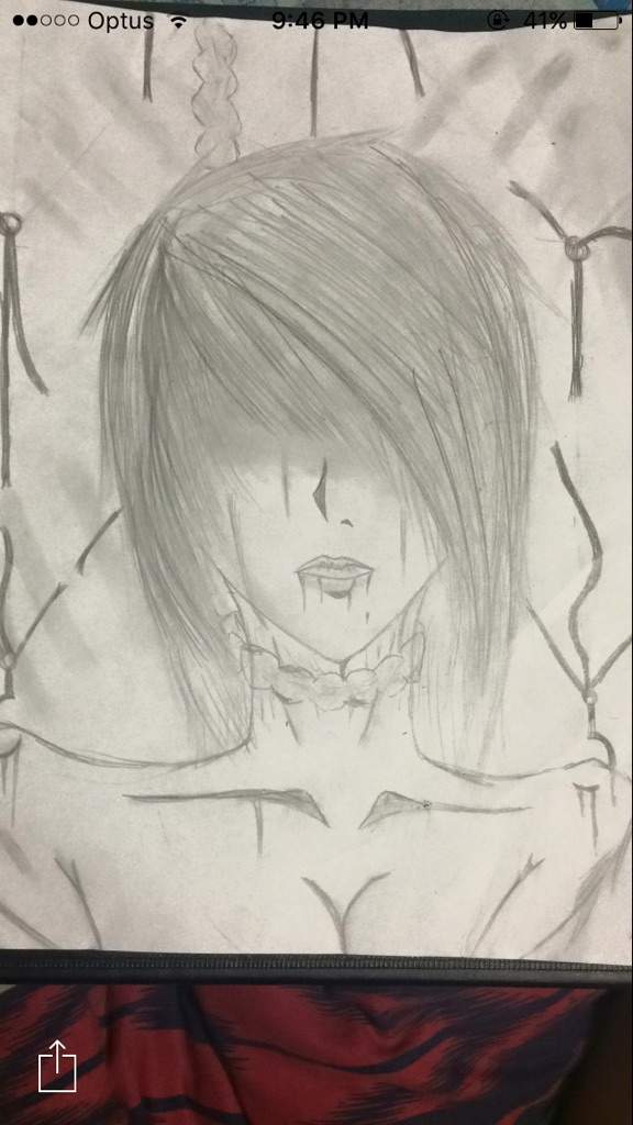 576x1024 How To Draw A Creepy Girl! - Creepy Girl Drawing