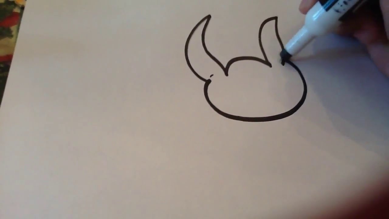 1280x720 How To Draw A Creepy Monster - Creepy Monster Drawing