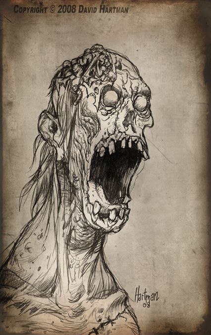 426x675 Monsterdrawings Monster Drawing - Creepy Monster Drawing