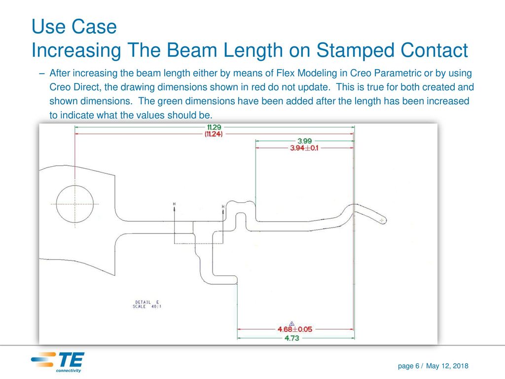 1024x768 creo major issue flex modeling and drawing associativity - Creo Drawing