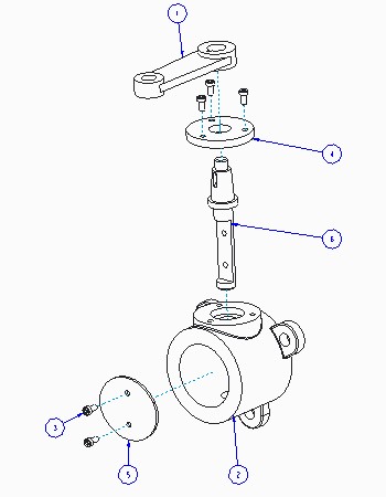 350x450 creating bom balloons cad cam engineering worldwide - Creo Drawing