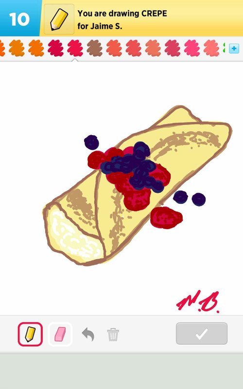 500x800 Crepe Drawings - Crepe Drawing