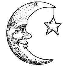 233x216 best crescent moons images drawings, moon drawing, moon face - Crescent Drawing