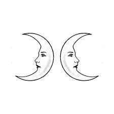 225x225 image result for face in the crescent moon drawing tumblr art - Crescent Moon Drawing Tumblr