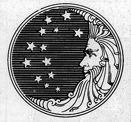 454x423 how to draw a crescent moon with a face - Crescent Moon Face Drawing