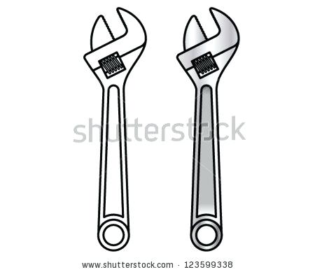 450x389 Crescent Wrench Drawing Parts Of An Adjustable Spanner - Crescent Wrench Drawing