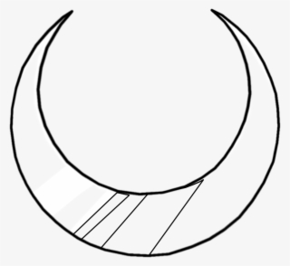320x294 Ornated Moon Crescent - Cresent Moon Drawing