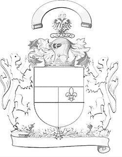 250x322 Coat Of Arms - Crest Drawing