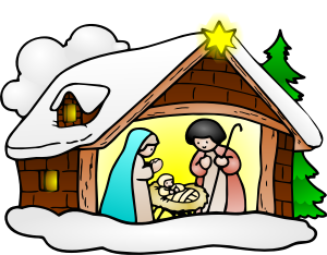300x234 crib drawing christmas transparent png clipart free download - Crib Drawing