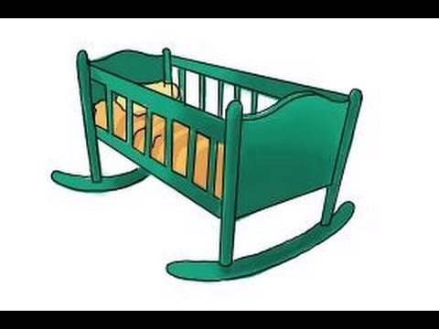480x360 how draw a crib - Crib Drawing