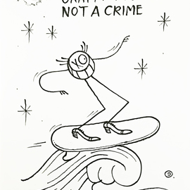 270x270 graffiti is not a crime - Crime Drawing