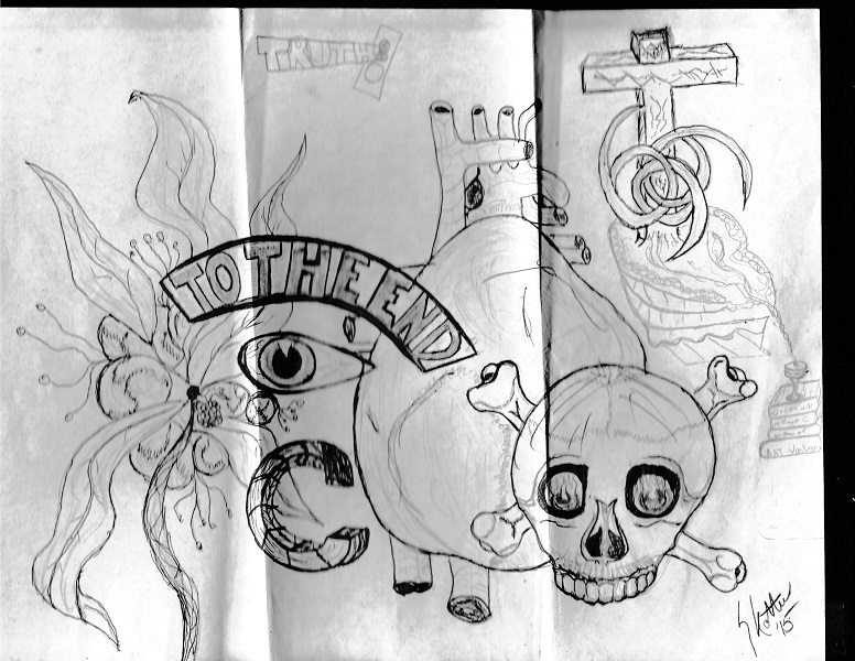 776x600 greg hale signed drawing true crime auction house - Crime Drawing