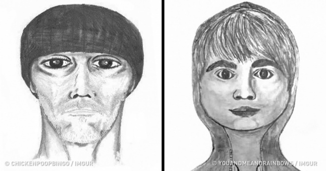 650x341 hilarious police sketches that were a crime to release - Crime Drawing