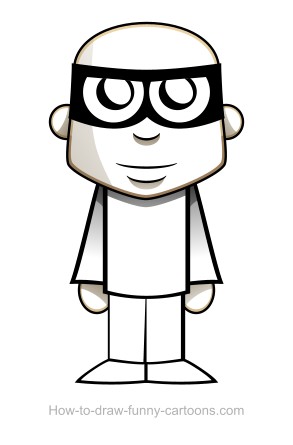 293x445 robber drawing - Criminal Drawing