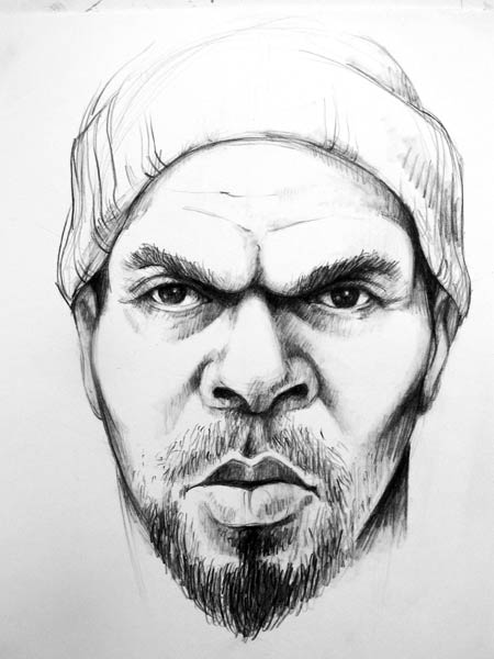450x600 criminal sketch jonathan santlofer - Criminal Drawing
