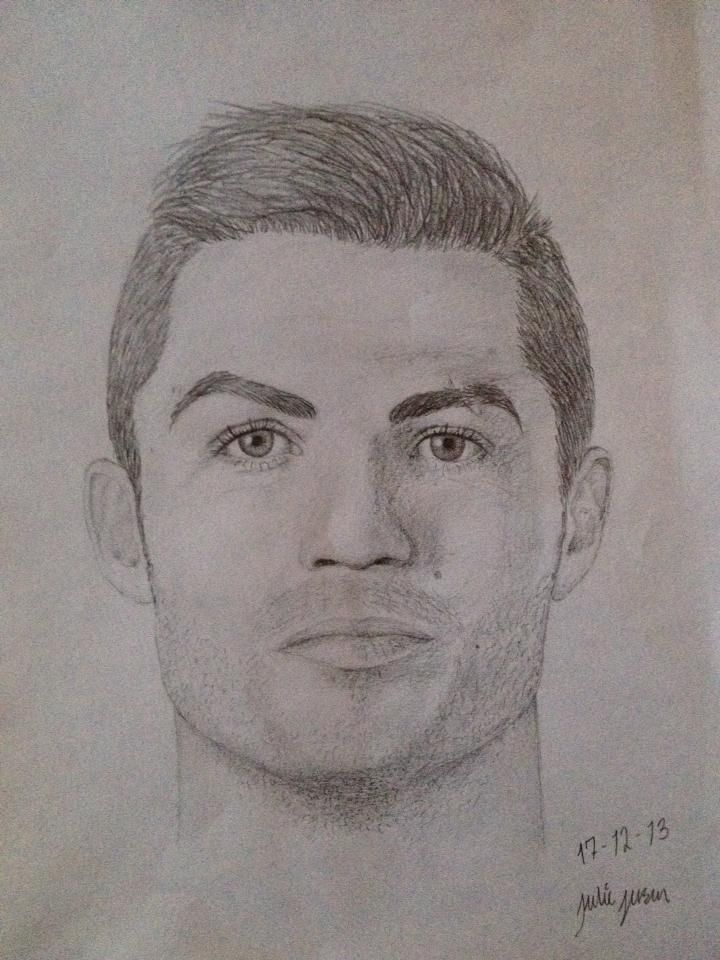 720x960 One Of My Favorite Footballsoccer Players Cristiano Ronaldo - Cristiano Ronaldo Drawing