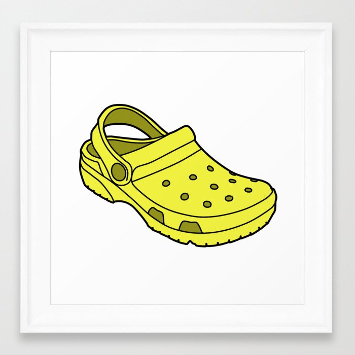 Croc Shoe Drawing at PaintingValley.com | Explore collection of Croc