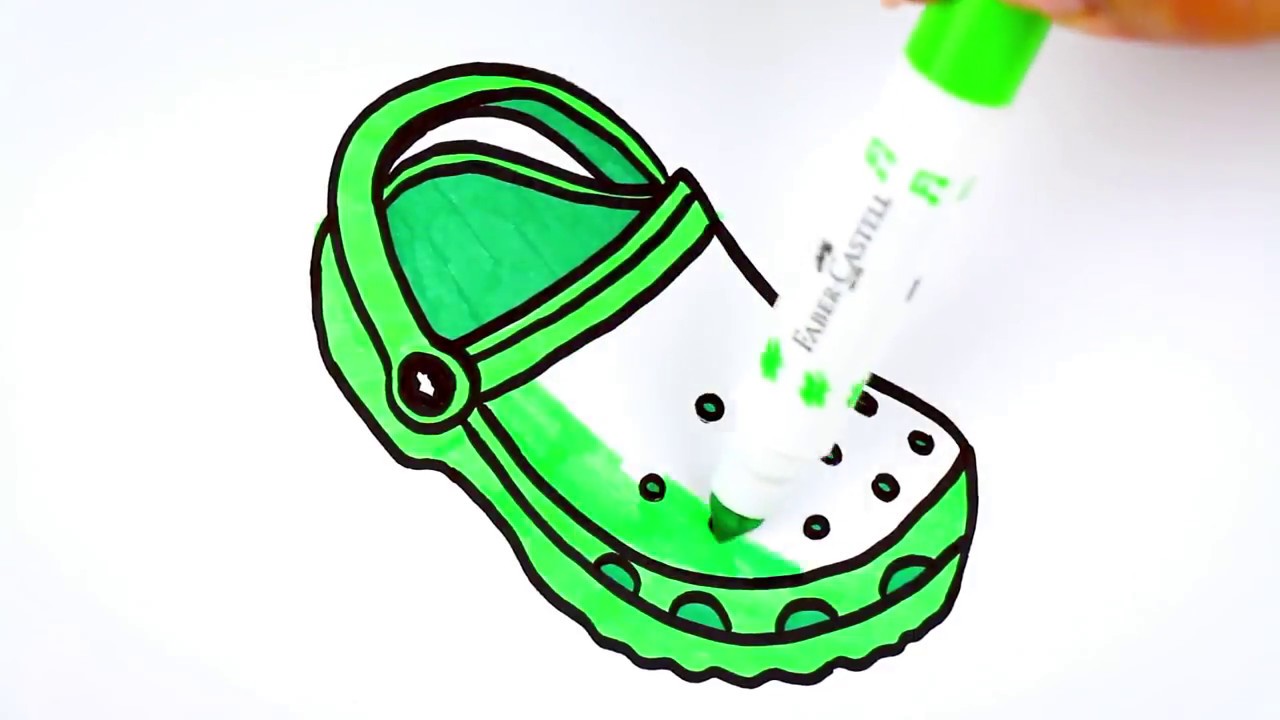Croc Shoe Drawing at Explore collection of Croc