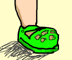 300x250 croc - Croc Shoe Drawing
