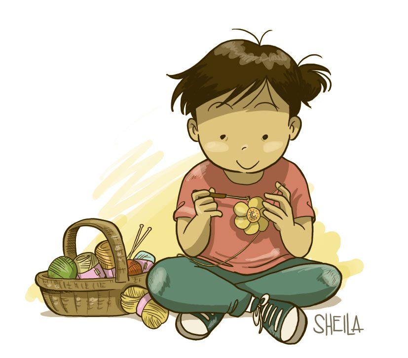 827x726 A Crochet Addict Sheila's Playground - Crochet Drawing