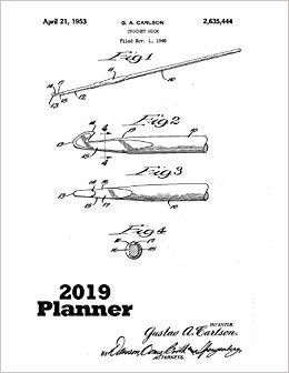 260x336 planner x crochet hook patent drawing - Crochet Hook Drawing