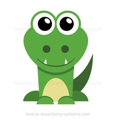 236x246 Best Drawing Images Cartoon Drawings, Clip Art, Drawings - Crocodile Cartoon Drawing