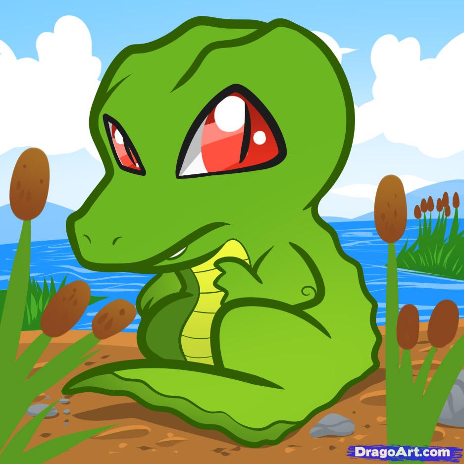 937x937 How To Draw A Crocodile For Kids, Step - Crocodile Drawing For Kid