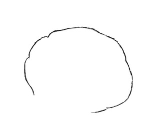 306x255 How To Draw A Croissant Steps - Croissant Drawing