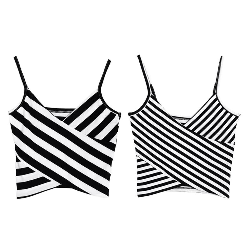 800x800 acheter stripe crop tops spaghetti strap soutien gorge - Crop Top Technical Drawing