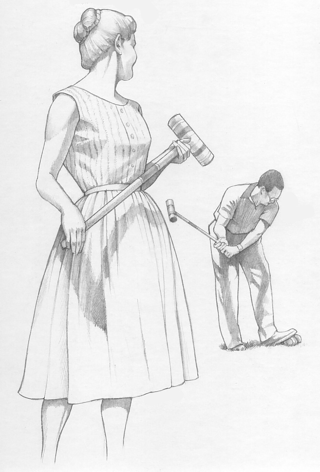 Croquet Drawing At Explore Collection Of Croquet Drawing