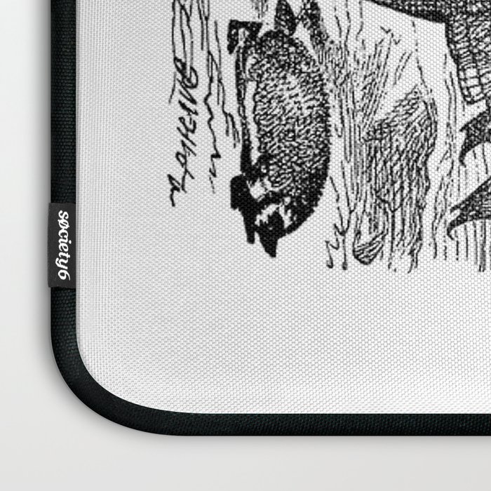 700x700 vintage alice in wonderland flamingo croquet antique book drawing - Croquet Drawing