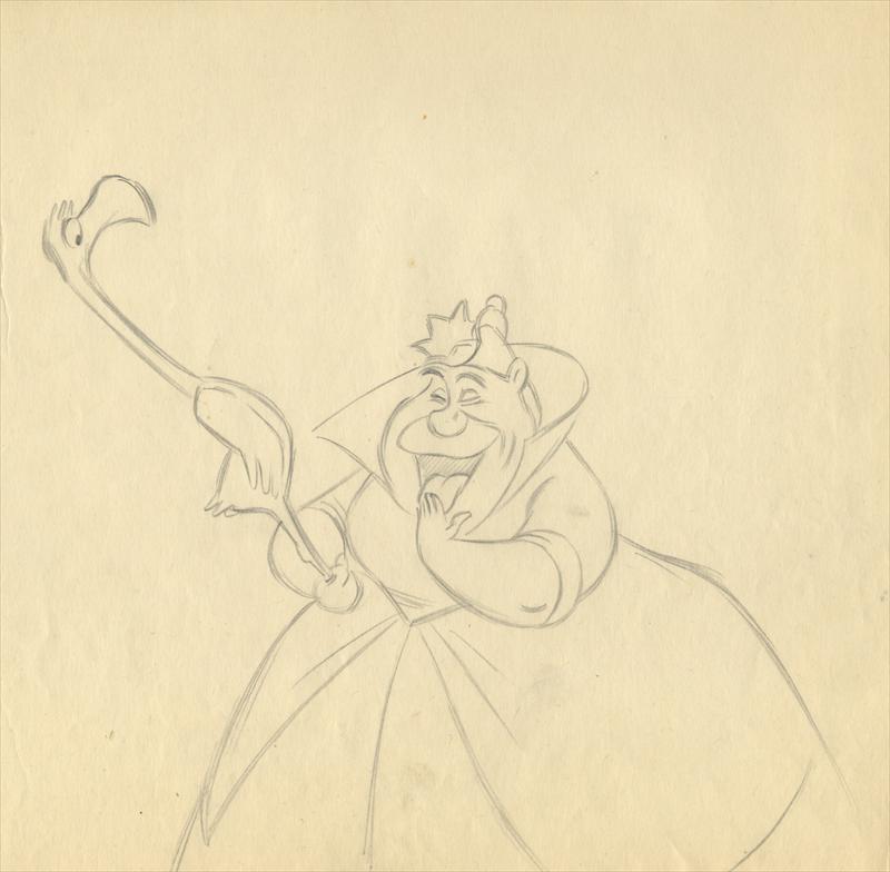 800x784 disney alice in wonderland frank thomas - Croquet Drawing