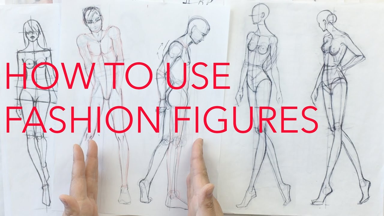 1280x720 How To Use Croquis Figures - Croquis Drawing