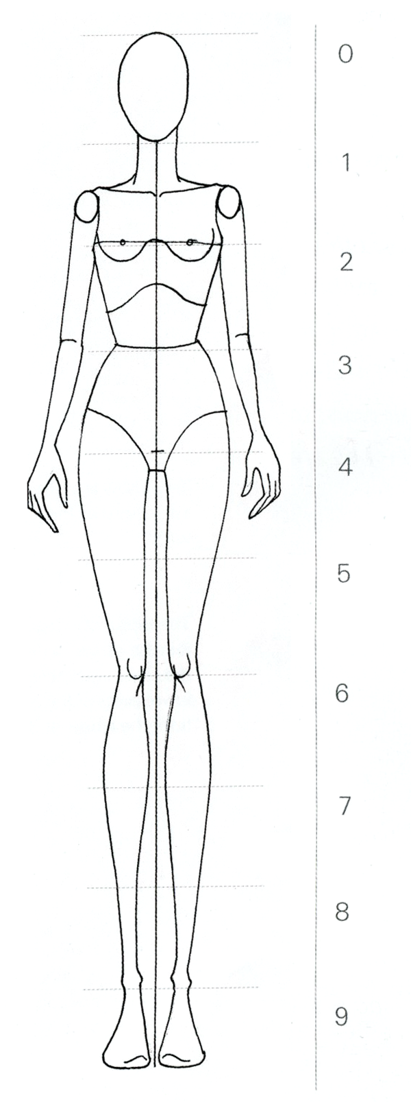 flat croquis