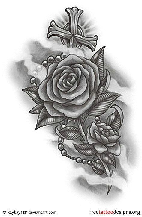 473x725 Tattoo Ideas - Cross Drawing Ideas