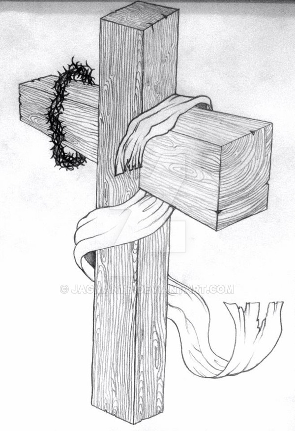 600x875 Tattoo Cross Drawings - Cross Drawing Ideas