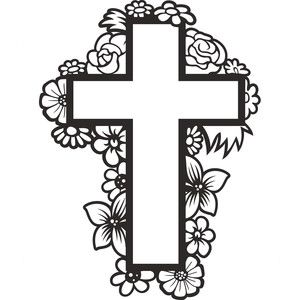 300x300 Best Cross Drawing Ideas Feminine Cross Tattoos, Arm Tattoos - Cross Drawing Ideas