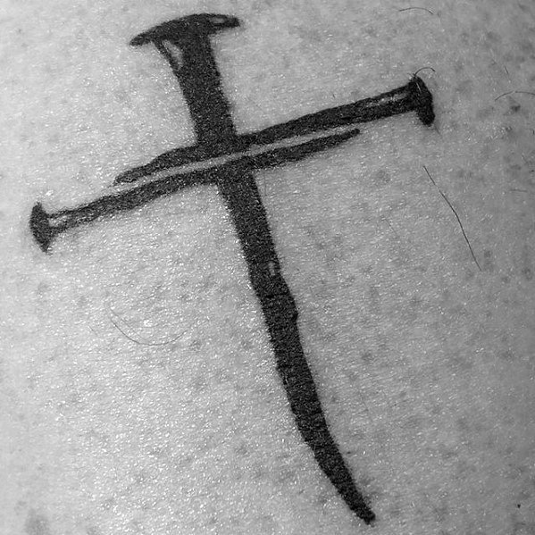 599x599 Simple Cross Tattoos For Men - Cross Drawing Tattoo