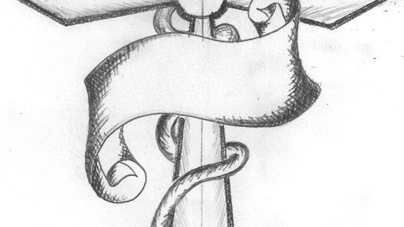 570x320 Cross Drawings Desktop Backgrounds - Cross Drawings