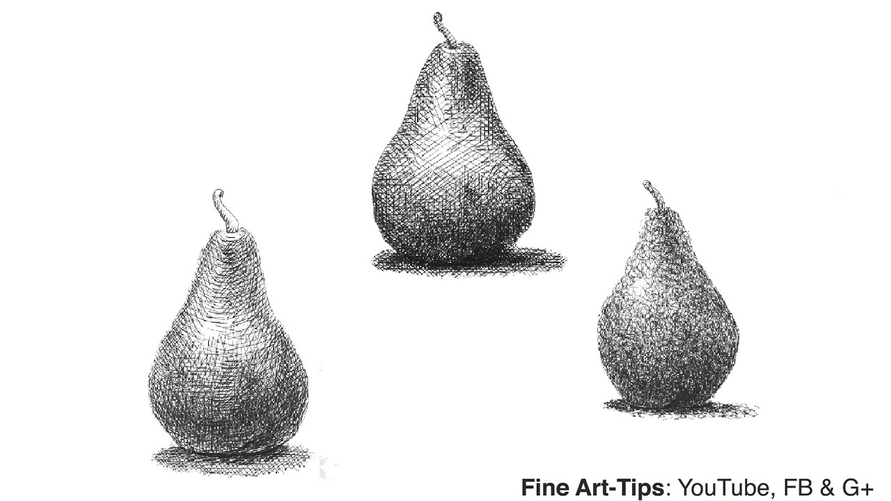 1280x720 How To Draw With Pen And Ink - Cross Hatching Drawing