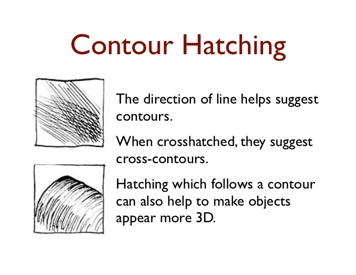 728x563 Line Drawing Techniques - Cross Line Drawing